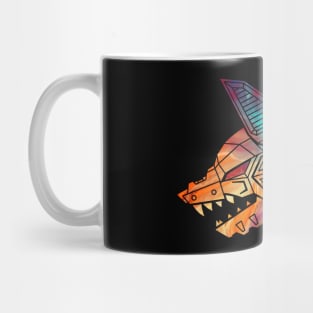 Mecha Robot Wolf | Daybreak Mug